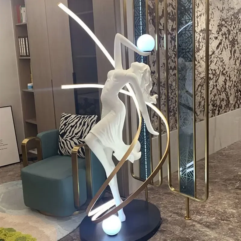 New, ornament, Italian, abstract, floor lamp, yard