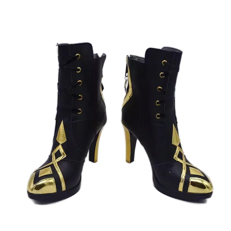 Gra Genshin Impact Cosplay buty Archireno sługa buty dostosowane rekwizyty na imprezę Halloween w dużych rozmiarach dla obu mężczyzn