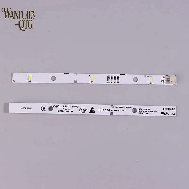 

Hot Sale 1/3PCS DIY Accessories Freezer Refrigerator LED Strip Light Bar For E349766 MDDZ-162A 1629348 DC12V 1.25W HCDM415LC
