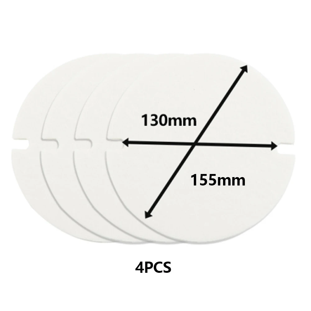 고품질 스토브 파이프 씰 내열성 퍼니스 튜브 2mm 내열성 교체용 1200 ° C 125/155MM 2/4개