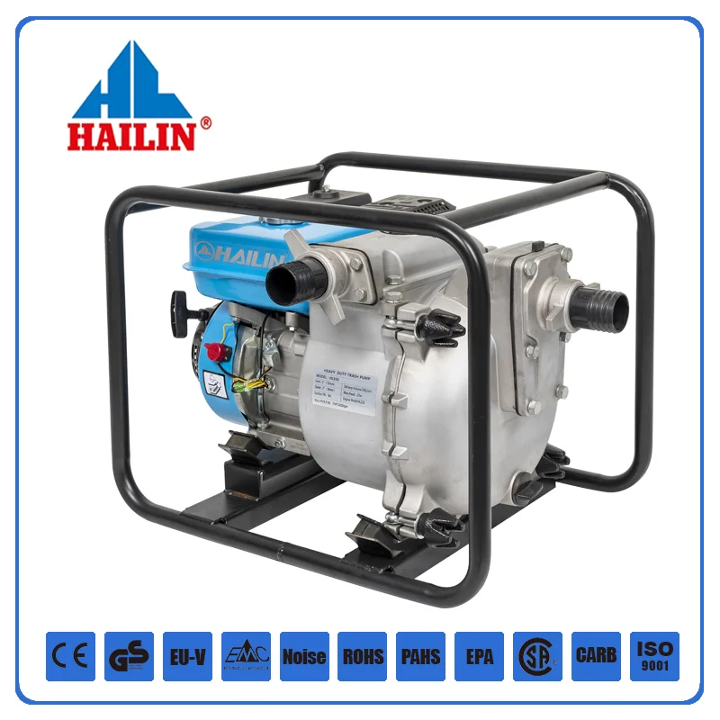 2 Inch 3inch 4inch Small  Petrol Engine Water Pump Trash Pump