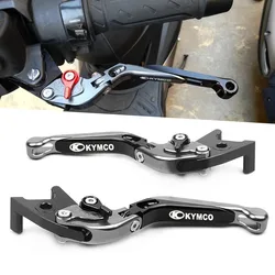 CNC Brake Clutch Levers For KYMCO DownTown 350 300i Xciting 250 CK250T 300 CK300T ABS 400 500RI S400 K-XCT 300 NIKITA 200/300I
