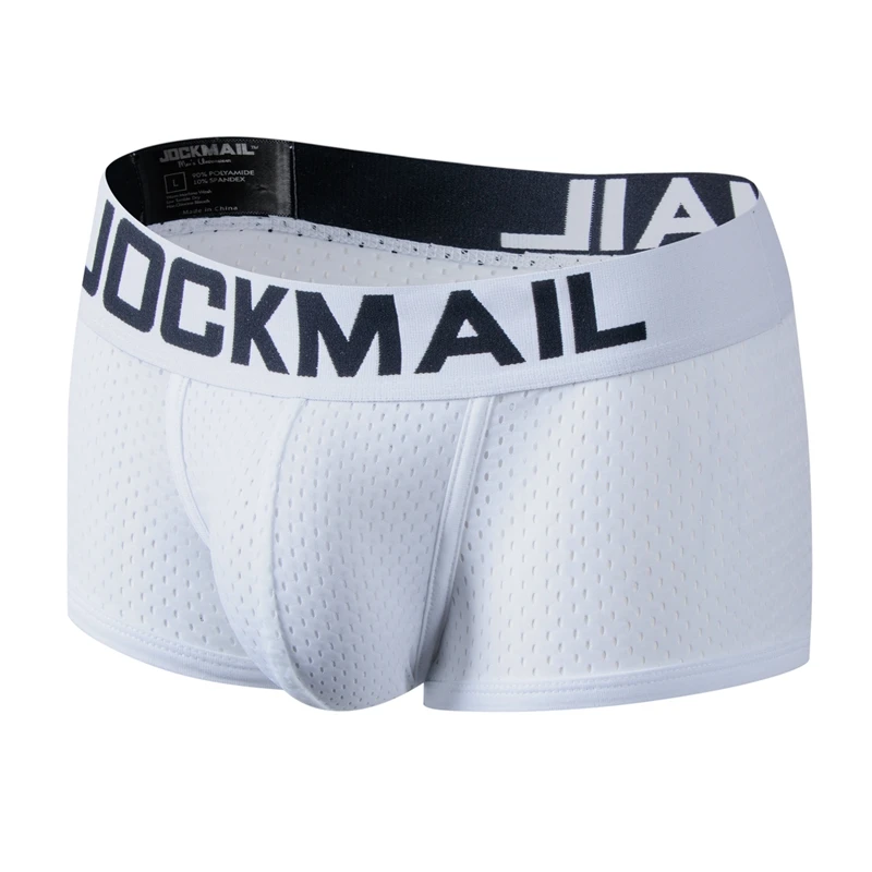 4PCS/Lot Boxer Men Mesh Breathable Boxershorts Men Underwear Shorts Panties Men Cuecas Boxer Underpants Calzoncillos