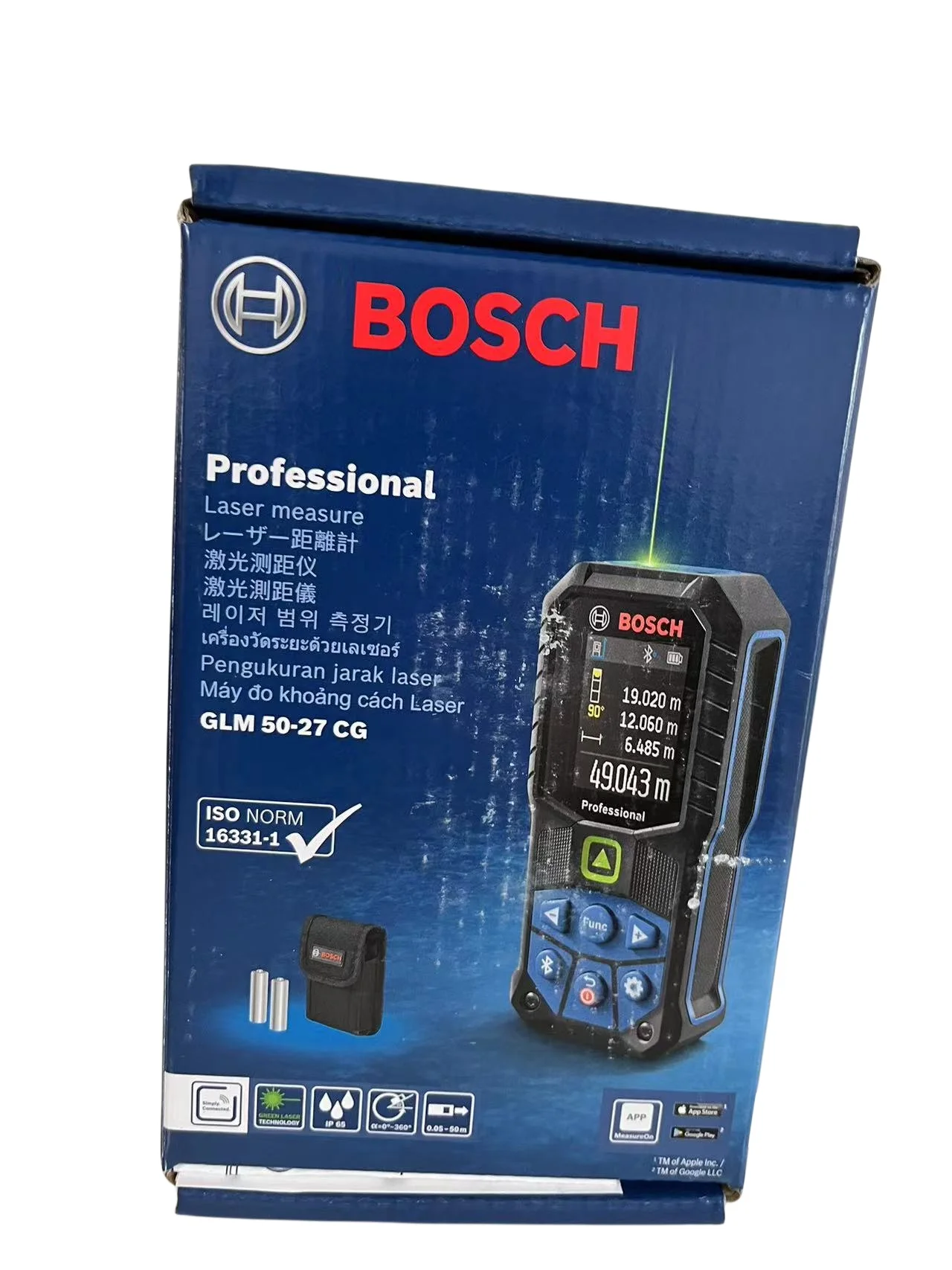 BOSCH GLM50 distance meter GLM50-27CG rangefinder bluetooth High-precision Laser Level Electronic Measuring Tools