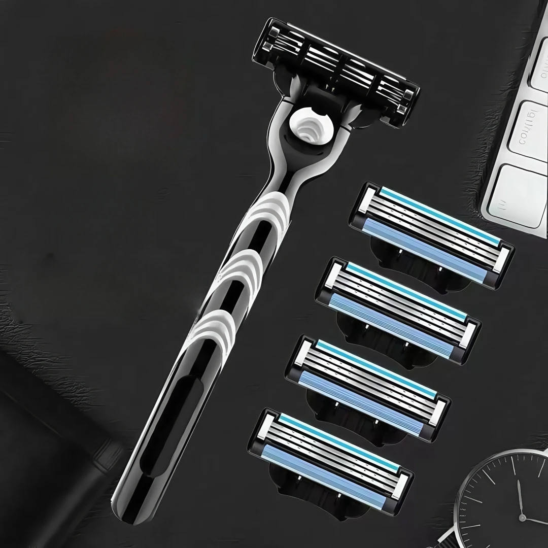 4/12/.../24/40 Pcs 3-layer Comfort Glide Men's Razor Shaving Shaver Male Face Beard Hair Trimmer Blades Replacement Refills Gift