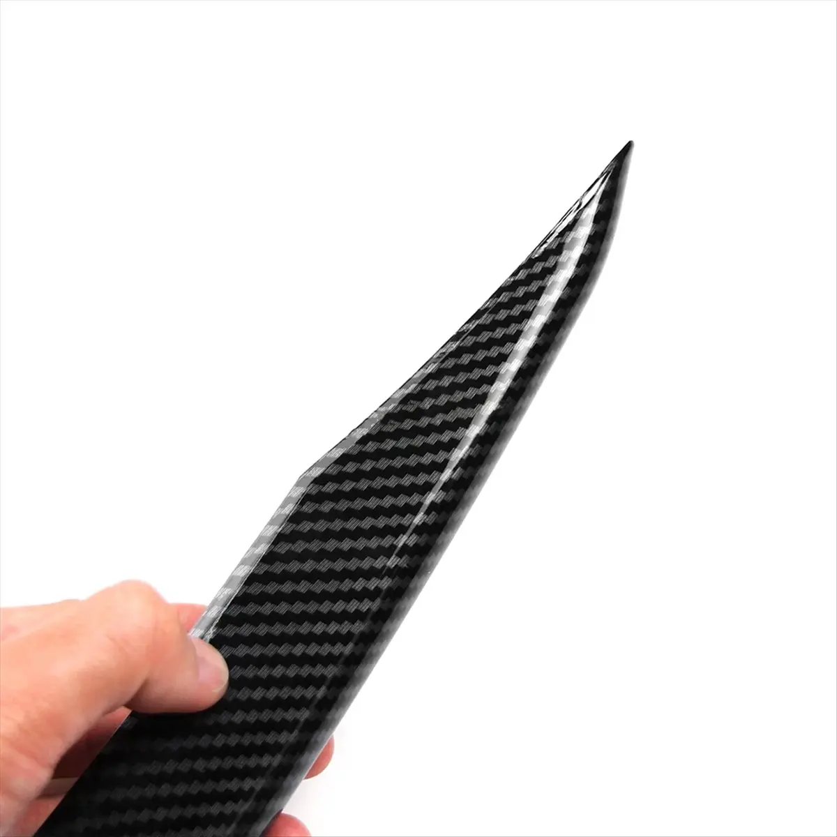 #02Y (Carbon Fiber)Front & Rear Fog Light Trims For Honda Civic Hatchback 2020 2021,Automotive Parts & Accessories