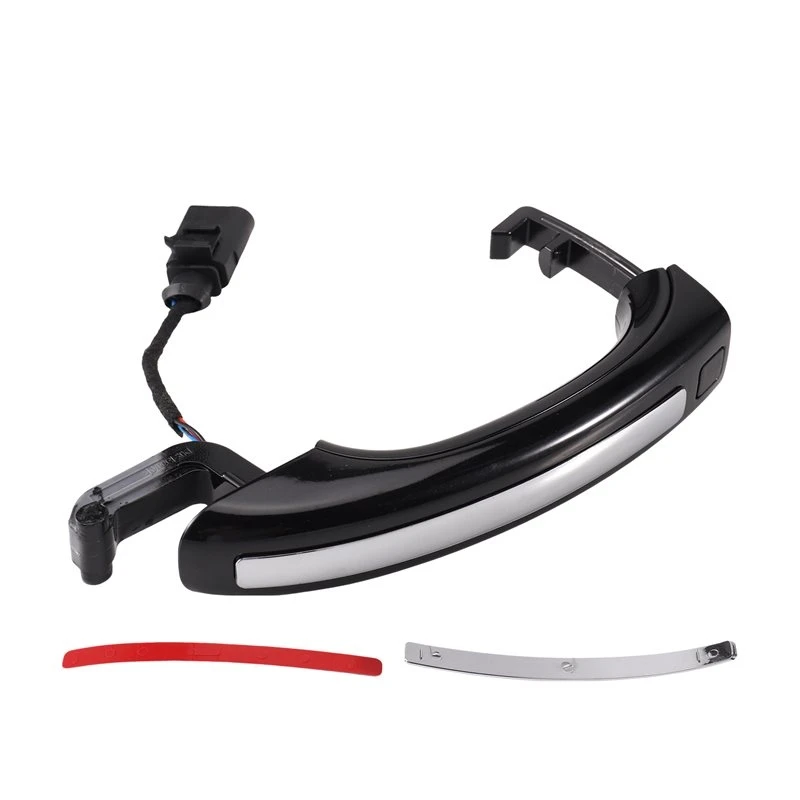 Left Front Exterior Door Handle 4L0837205B For Q7 2007-2015 Smart Key Functionality Outer Car Accessory