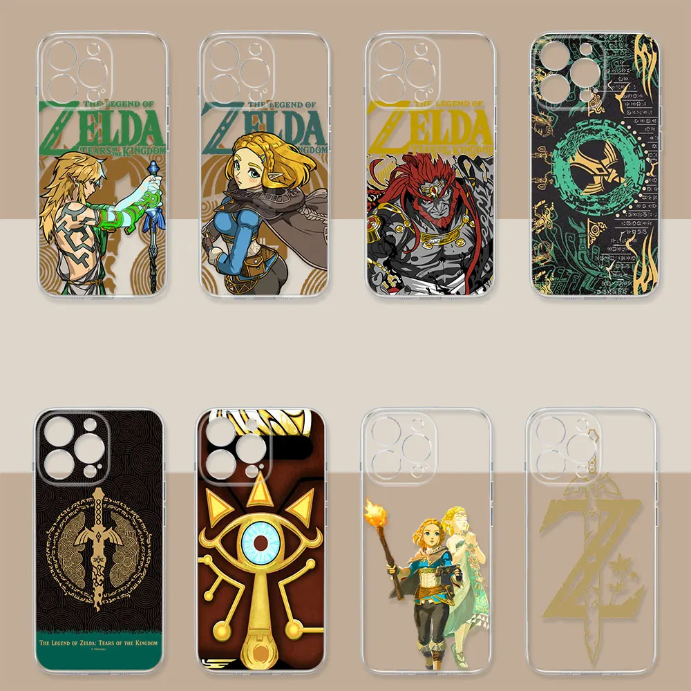 

The Legends of Zeldas Game Case for Samsung Galaxy S25 S24 S23 S22 S21 Ultra S20 S10 S25 Plus Fe Coque Transparent Phone Cover