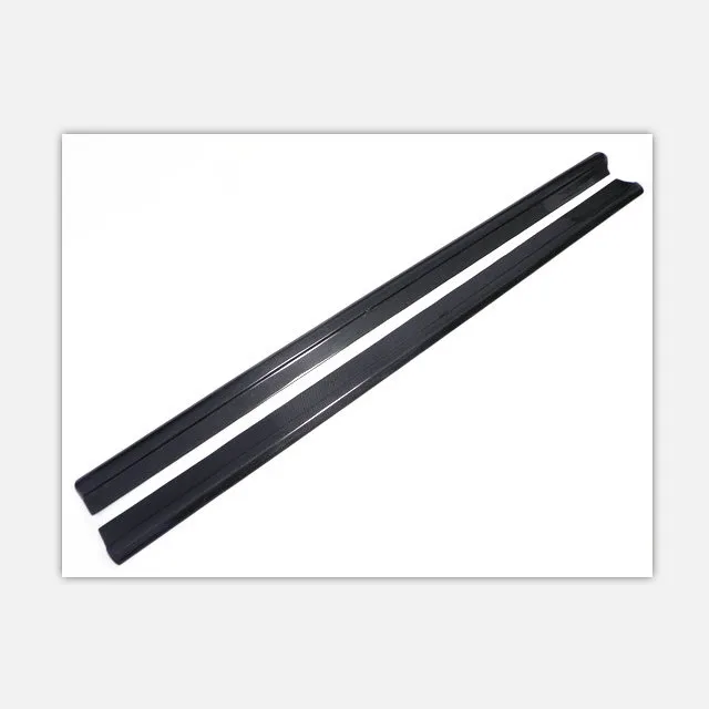 Universal Carbon Fiber Side Skirt Extension Add On(190cm length, 10cm width, with step)