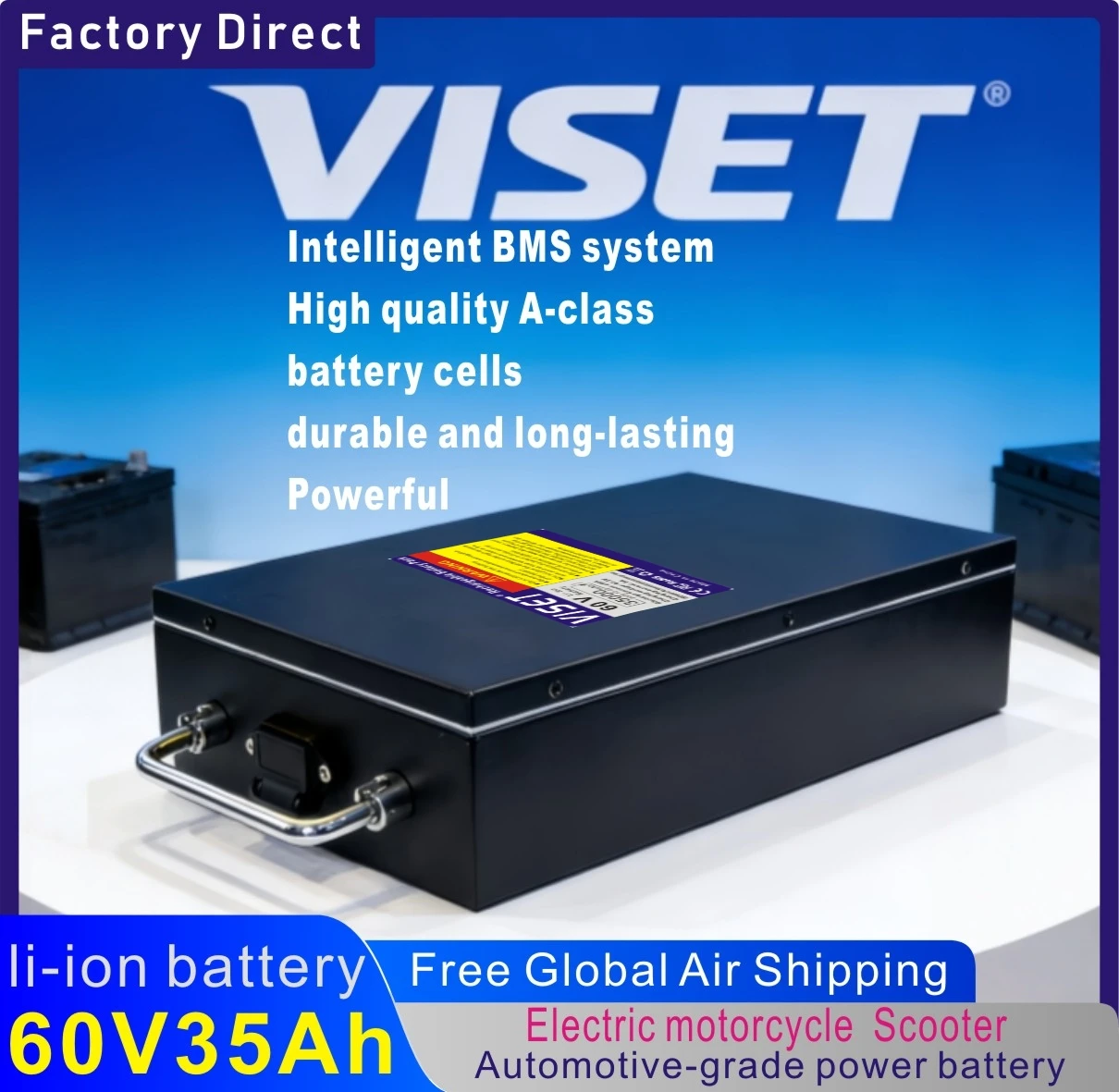 

Harley Citycoco 60v 35Ah Electric Motorcycle Waterproof 18650 Lithium Battery Suitable For CityCoco Electric Scooter Battery