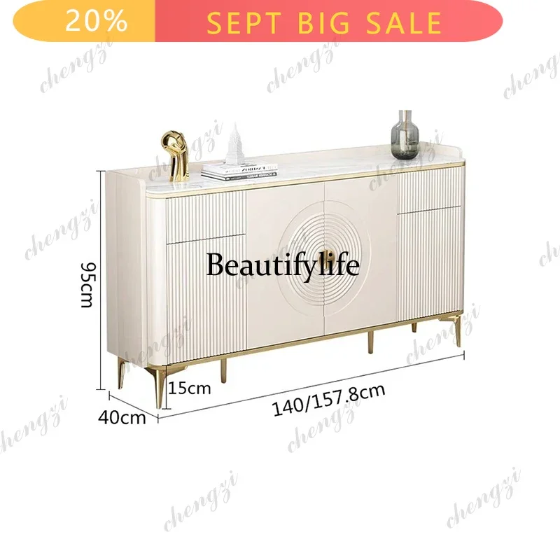 Large Household Living Room Cabinets European Metal Legs Glam Luxury Living Room Cabinets Nordic Modern Szafka Vintage Furnit