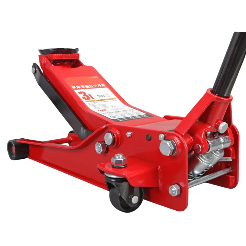 Compact Heavy-Duty Hydraulic Car Lift Jack Fast Truck Lifting Floor Jack with Swivel Casters for Cars