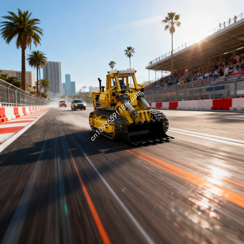 

1202pcs MOC Deutz DL RC Tracked Loader Buwizz Model Christmas Gift Building Blocks Construction Creative Idea Education Toy Kids