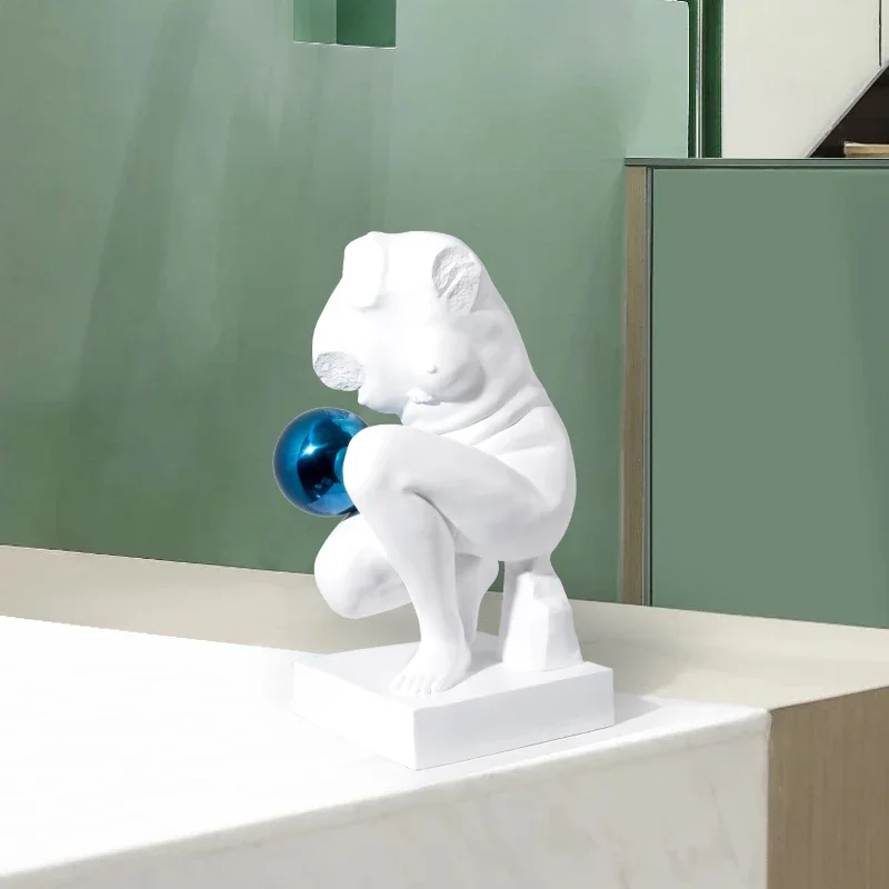 

Home Decor Creativity Figure Art Statue Sculpture Nordic Decoration Home Desk Accessories Resin Figurine Room Decor Holiday Gift