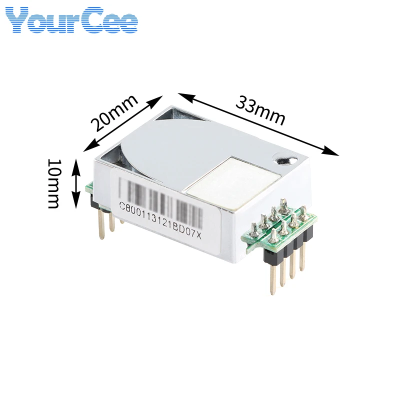 C8D SC8 C8 NDIR Infrared IR CO2 Carbon Dioxide Sensor High Precision Gas Concentration Detection Module 400-5000PPM 0-5000PPM