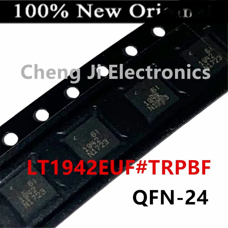 

5PCS/Lot LT1942EUF LT1942EUF#TRPBF QFN-24 Marking：1942 Quad DC/DC Converterfor Triple Output TFT SupplyPlus LED Driver