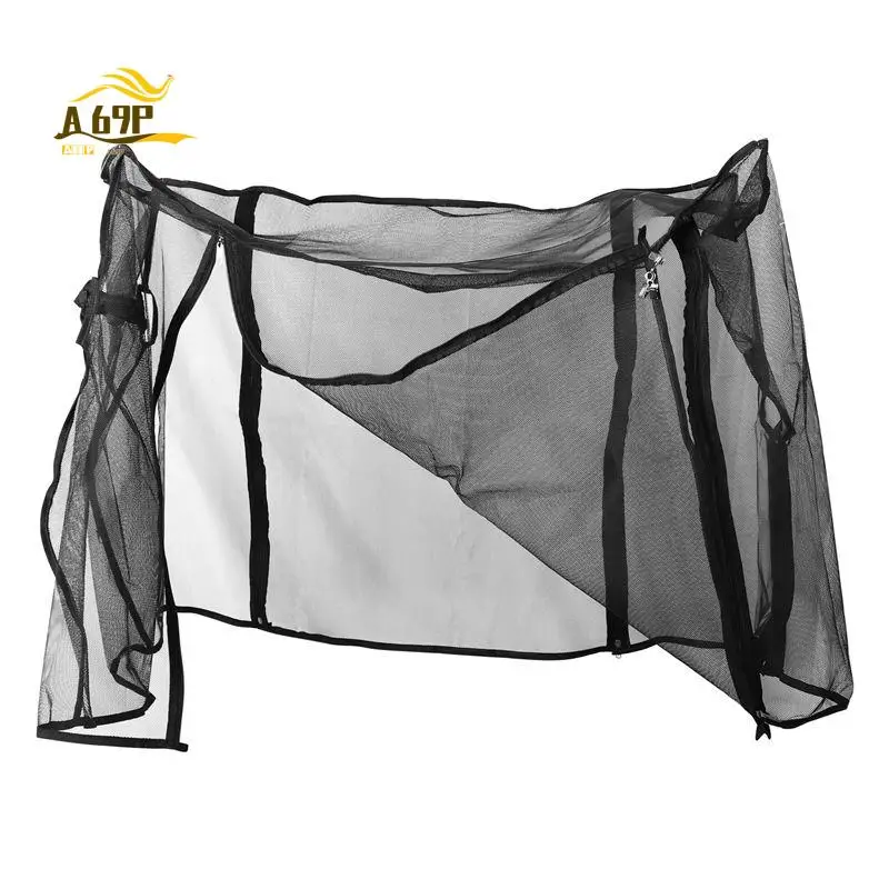 

A69P-Mosquito Net For Wagon Universal, Foldable Sun Shade Outdoor Insect Proof Mesh Cover Wagon Accessories