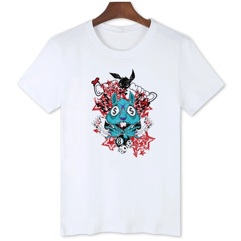 American Dollar Rabbit T-Shirt Original brand Summer Cool Men Clothing Hot sale Fashion Tops Tees B1-126