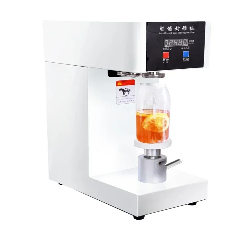 

Automatic Milk Tea Shop Cup Sealing Machine Cola Sealing Machine Can Sealing Machine Aluminum Beer Can