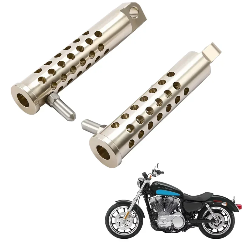 

For Harley Sportster XL883L 2007-2010 XR 2008-up XL1200N XL883N 2007-later Aluminum Motorcycle Foot Pegs Footrest Acsessories