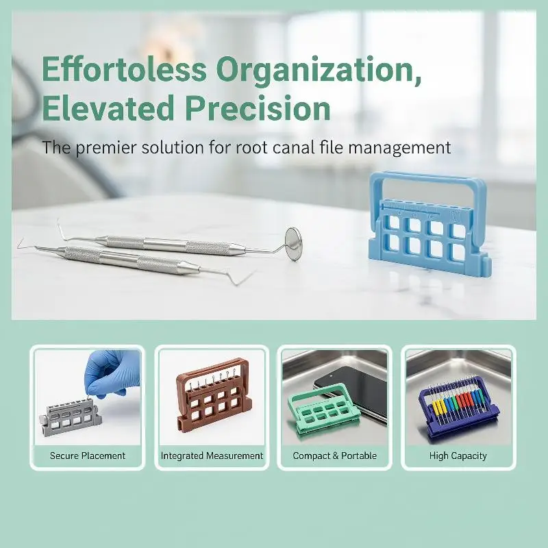 NEW Autoclavable 8 16 Holes Endodontic Drill Stand Root Canal File Organizer Endo Files Holder Dispenser For Dental Clinic Use