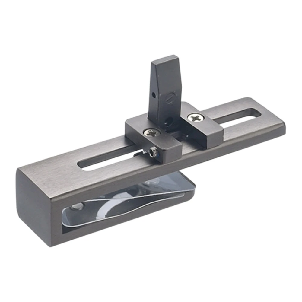 Zinc Alloy Glass Door Lock for Sliding Shower and Toilet Partition Doors for 8mm Glass Comes Individually Packaged