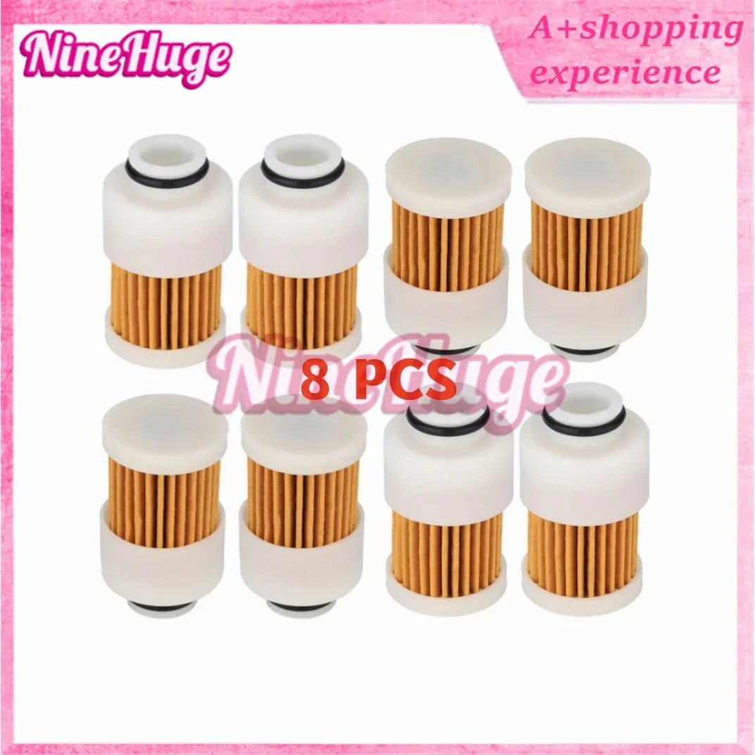 New 8pcs Fuel Filter for Mercury 18-7979 Dongfa Yacht Outboard Engine Gasoline Filter 75-115hp 68V-24563-00 68V-24563-00-00