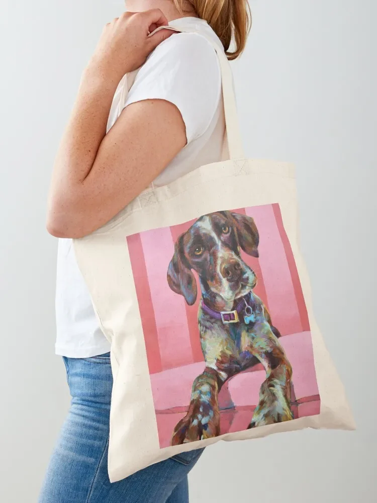 

Big Hank, the GERMAN SHORT-HAIRED POINTER Tote Bag sacs de shopping tote bag women Women's bag Custom