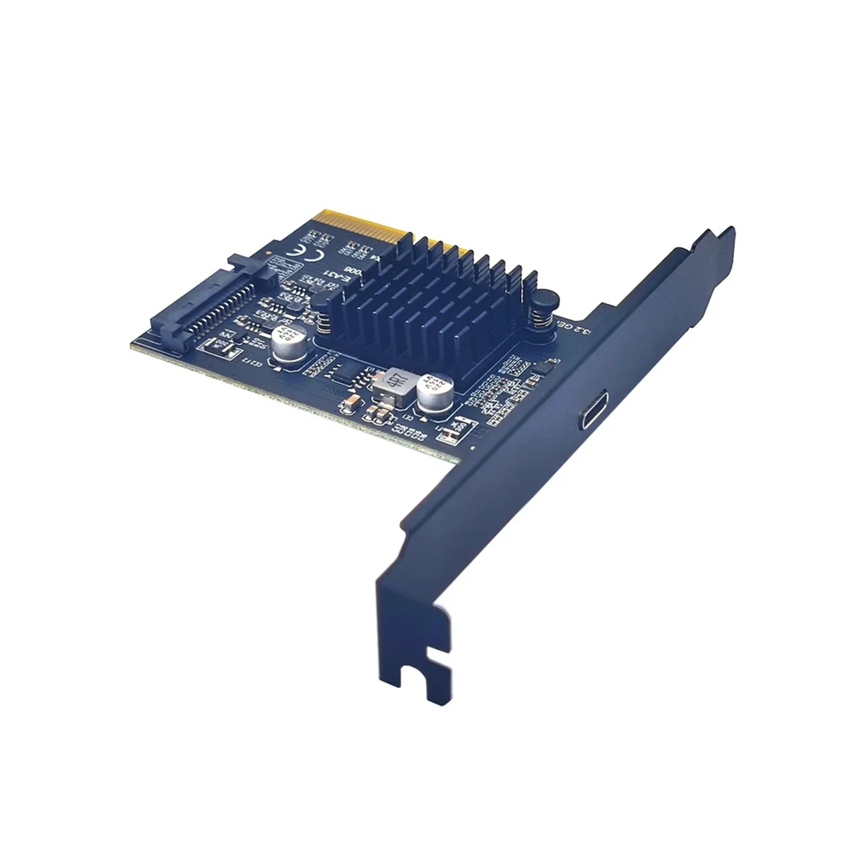 

Адаптер PCIe-Type-C PCI Express PCI-E 4X к USB3.2 GEN2X2 20 Гбит/с