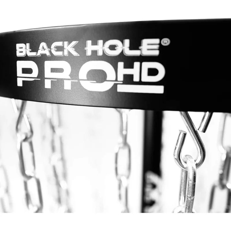 هدف سلة الجولف المحمولة ذات 24 سلسلة من Black Hole Pro HD