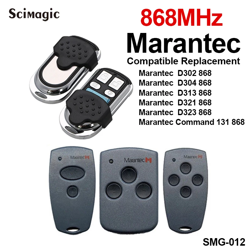 868mhz garage door command duplicator for Digital D302 382 garage remote control gate control