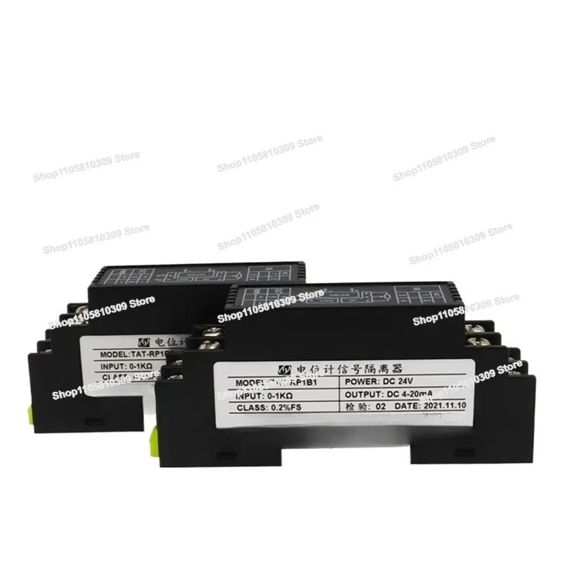 Potentiometer Signal Isolation Transmitter, Module Voltage Current 4-20mA Resistance Sliding Varistor To Analog
