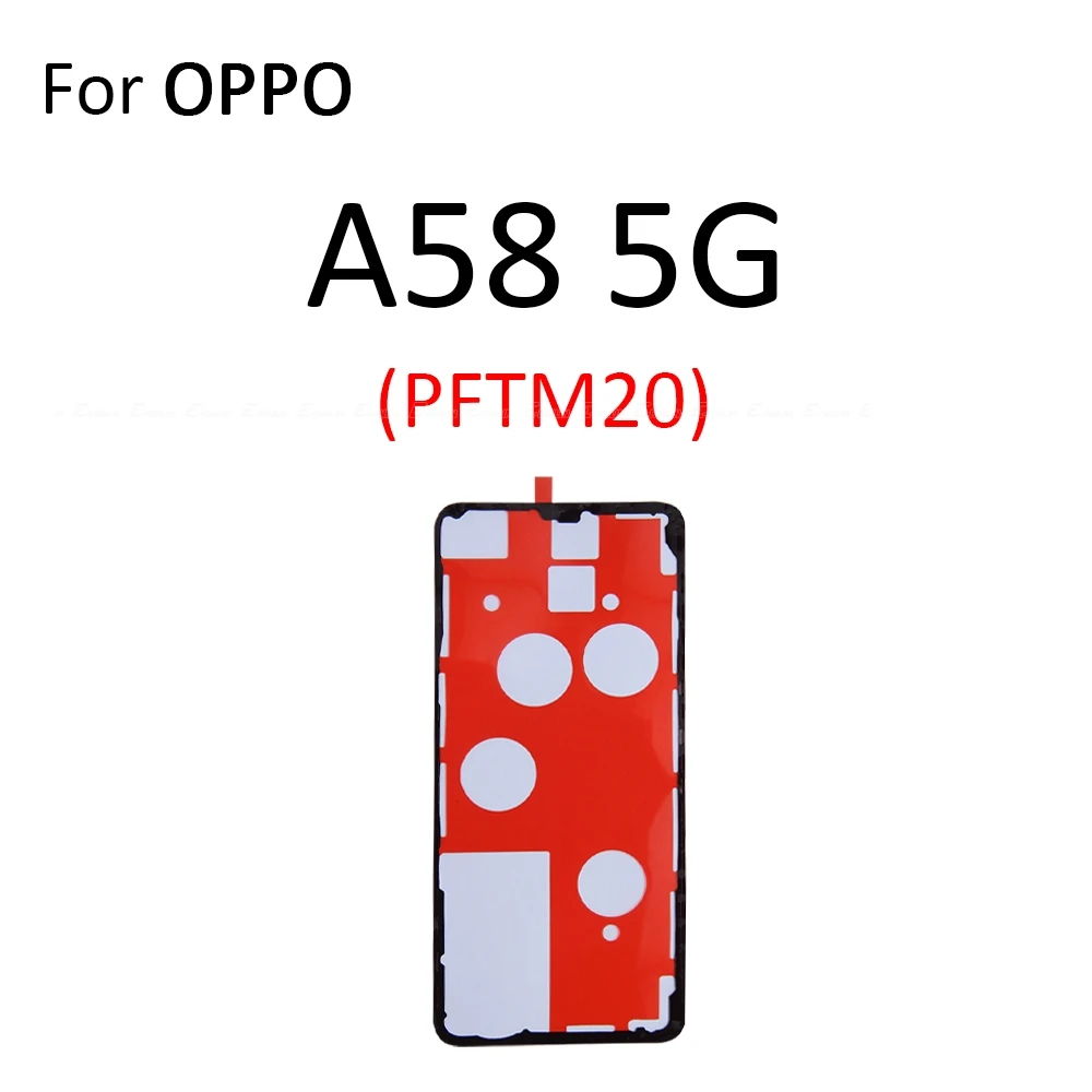 Back Rear Cover Glue Waterproof Adhesive Sticker Tape Parts For OPPO A53s A54 A54s A55 A55s A56 A57 A58 A58x A59 A60 A72