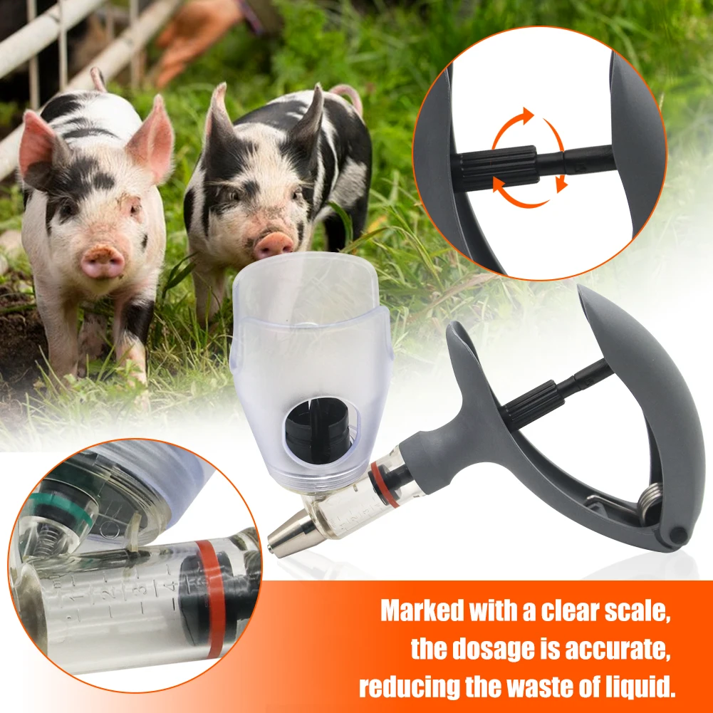 2/5ml自動注射器、家禽獣医用連続調整可能注射器（針付き）、家畜（鶏、豚、牛、羊）用