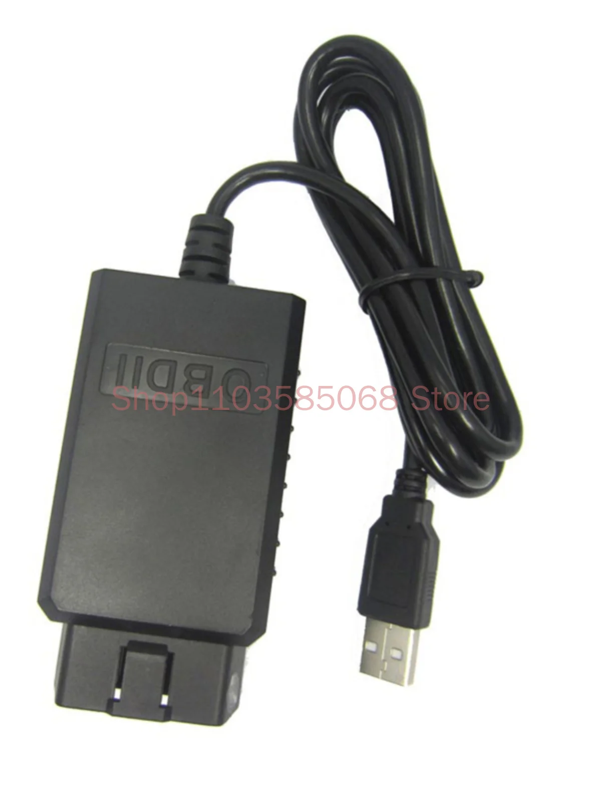 Automotive Diagnostic Line OBD to USB Connection Line Driving Computer USB Interface Fault Code Elimination for WIN10 System