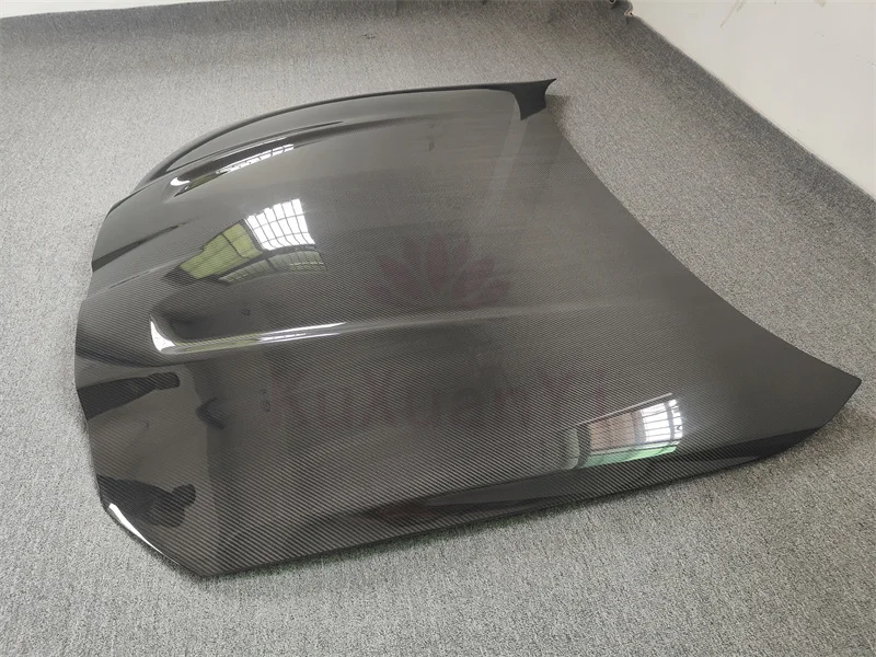 ل 2021 + BMW M3 G80 M4 G82 CSL نمط صحيح ألياف الكربون محرك هود الجبهة غطاء مقصورة المحرك طقم الجسم