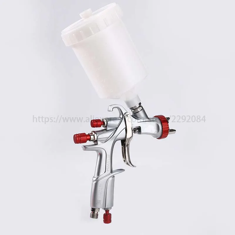 High Quality LVLP Spray Gun 600C Paint Sprayer 1.3mm Nozzle Paint Gun Water Gun Professional Air Spray Gun Airbrush For Car