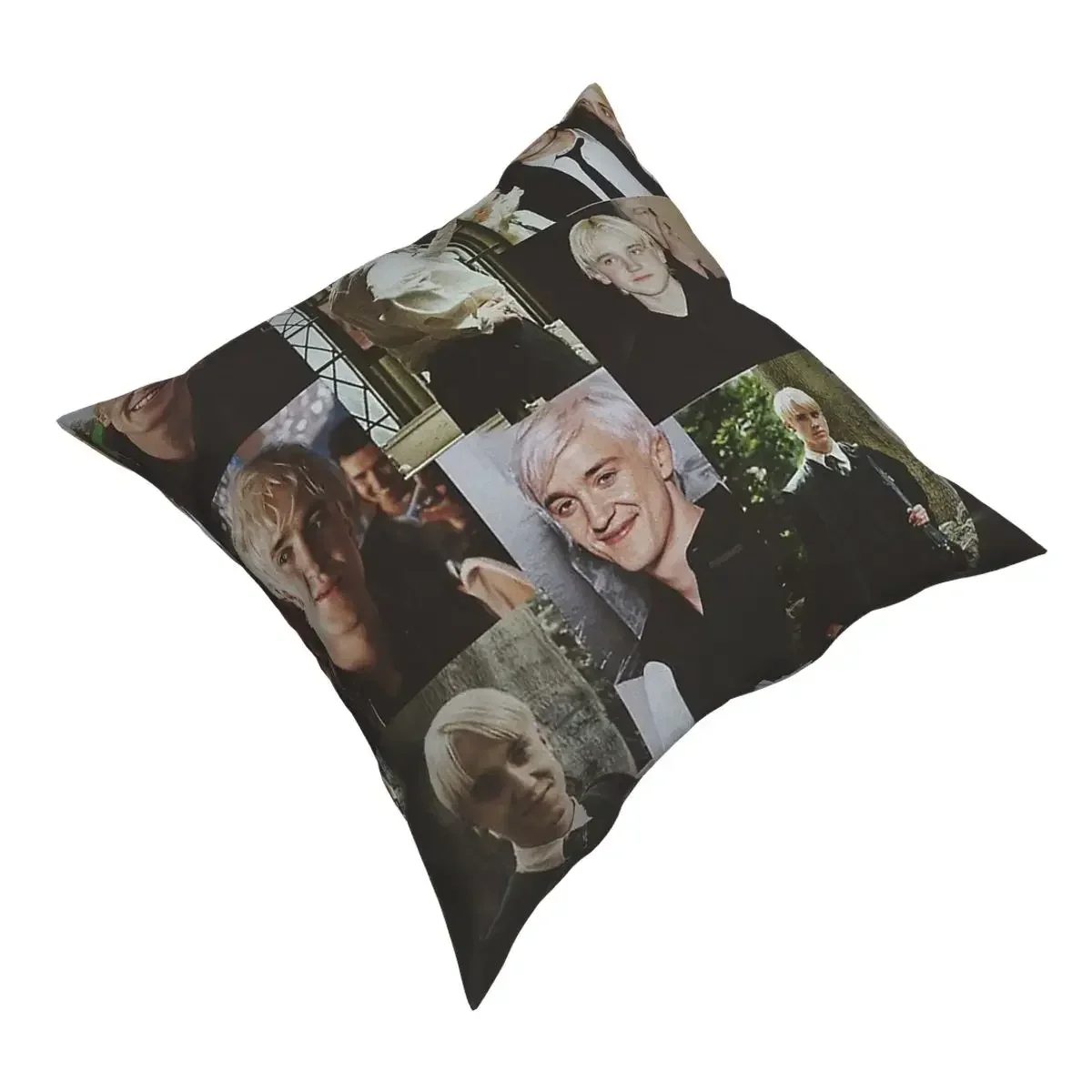 Tom Felton Collage Pillowcase Printed Polyester Cushion Cover Decorations Pillow Case Cover Home Square 45*45cm Cushion Covers