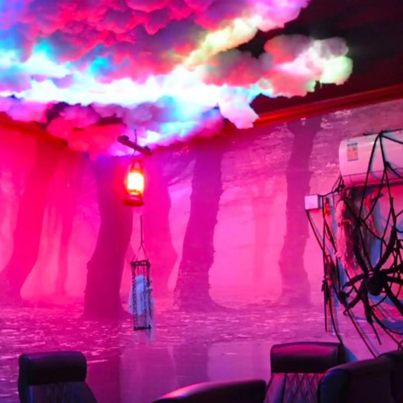 5M 3D Rgb Led Thundercloud Light Decorative Background Atmosphere Game Household Lighting Effects Room (no cloud)