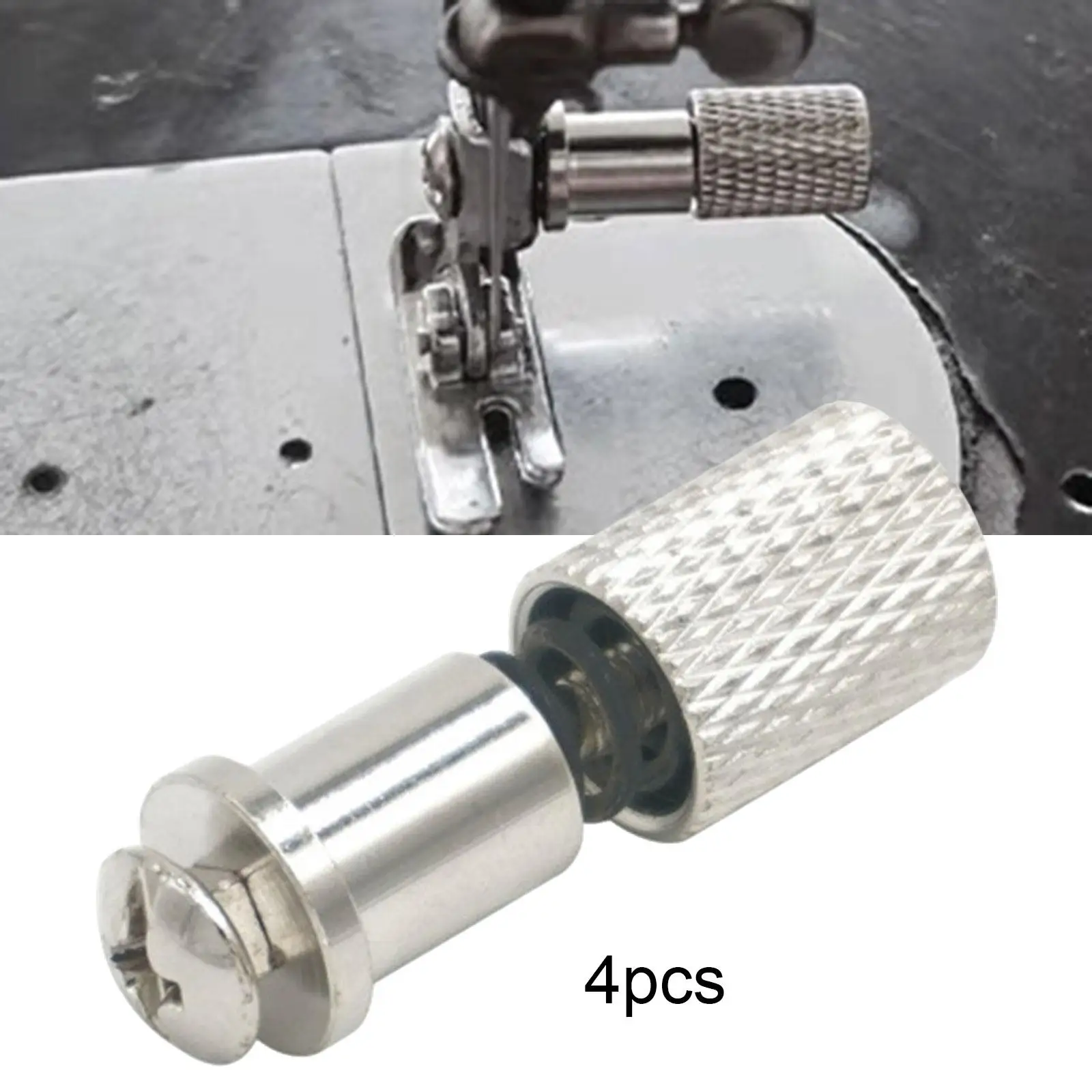범용 산업용 재봉틀 용수철 클램프, 재봉틀 액세서리 교체 부품, 퀵 체인지 프레서 풋 나사, 4 개