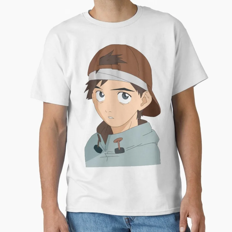 

FLCL Naota nandaba Fooly Cooly 1027 Anime T shirt Large size Tops Manga Graphic Print Y2k Clothes Cartoon Tee