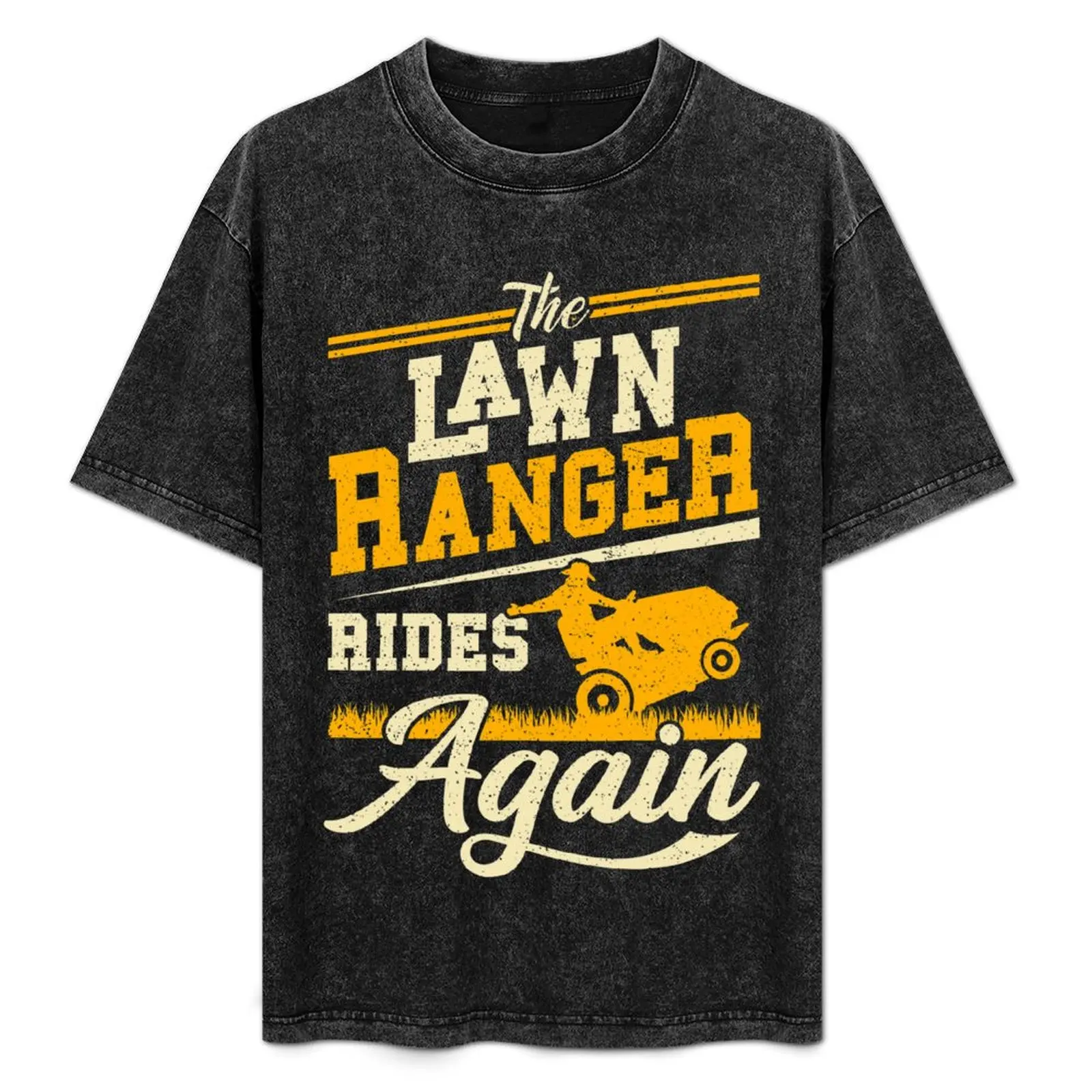 

Lawn Ranger Rides Again Gardener Gift T-Shirt Plus Size Loose Fit T-Shirt