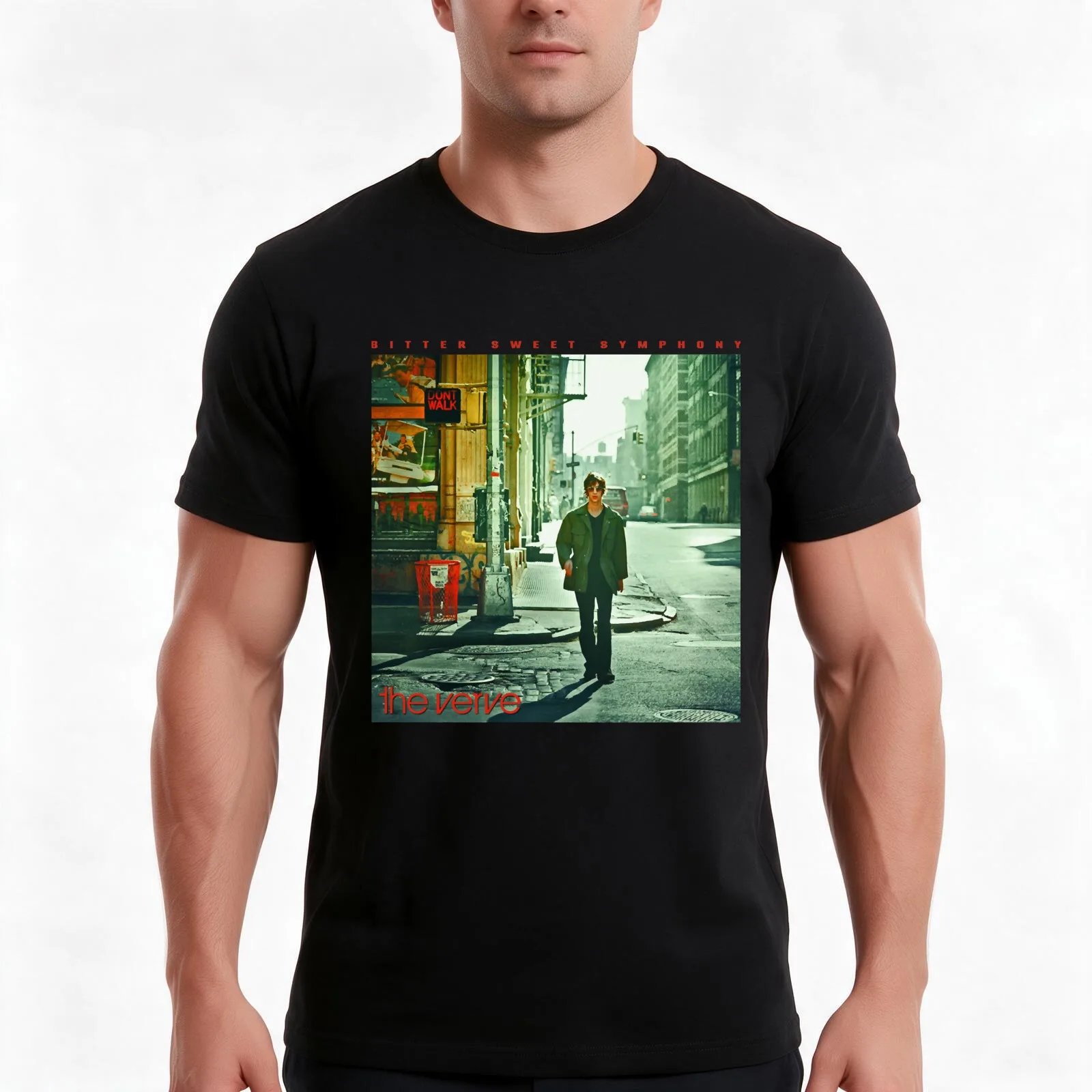 Rock Most Trending Band Reunite Singer Songwriter Guitar Drums The Verve Bitter Sweet Symphony Iconi T-Shirt Unisex Men Women