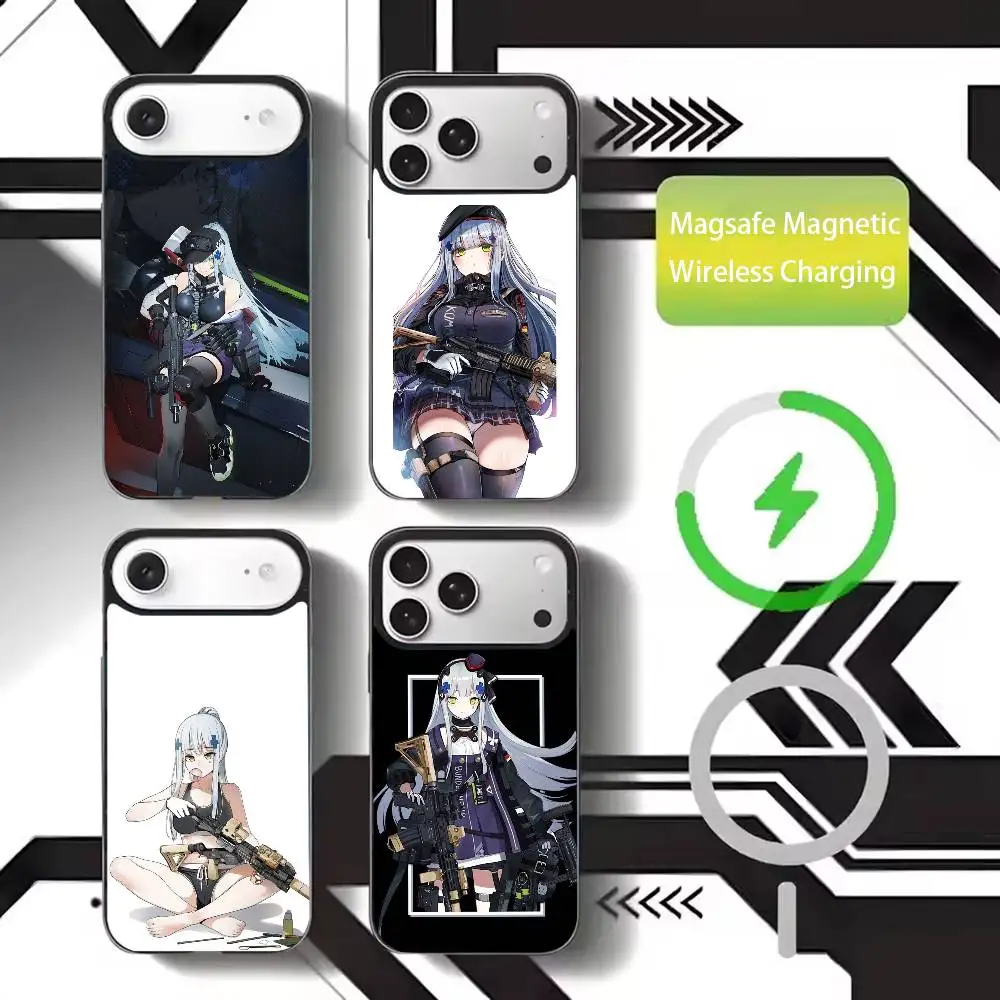 

Guns HK-416 Phone Case For iPhone17,16,15,14,13,12,11 Plus,Pro Max Magnetic For Magsafe Wireless Charging