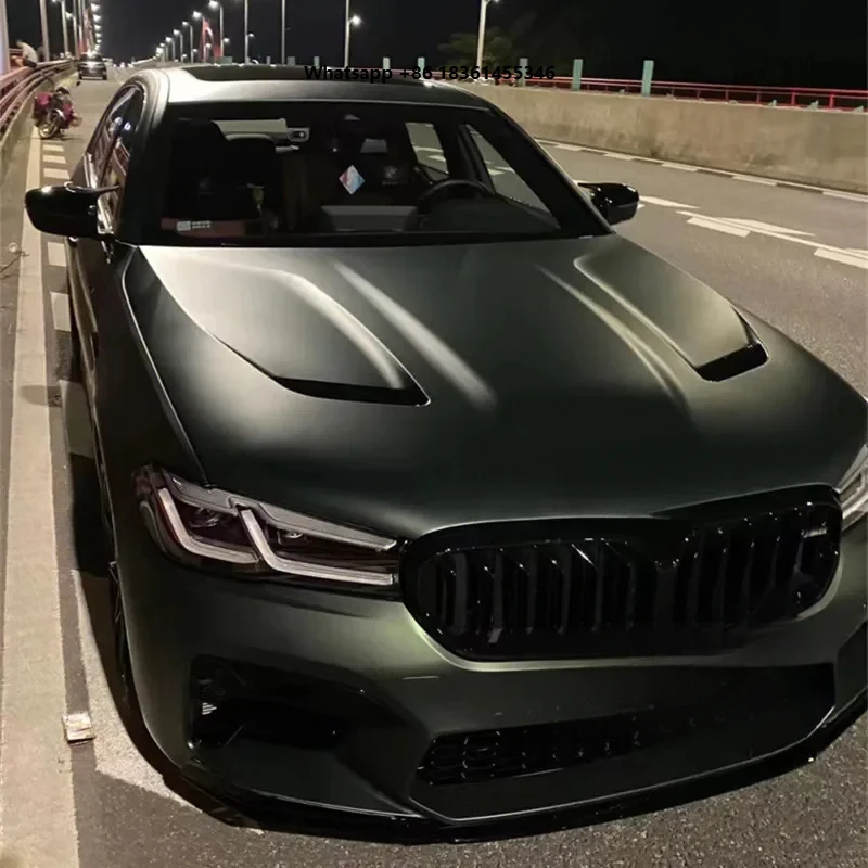

Carbon Fiber Engine Hood Fit FOR 5 Series G30 G38 525LI M5 F90 2016-2023 Car Exterior Modification Accessories