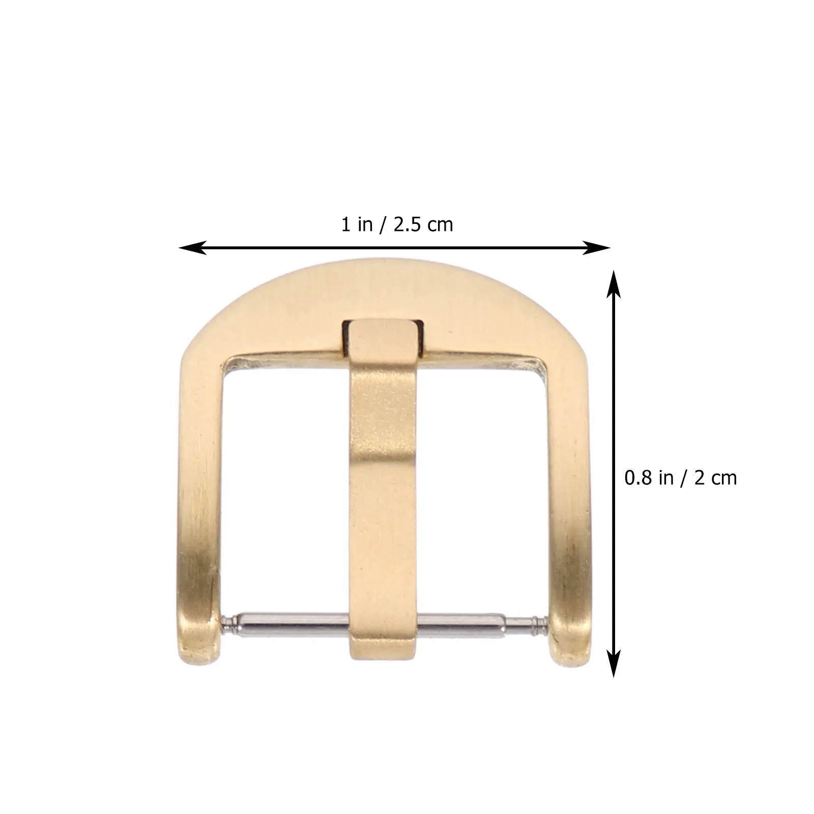 Solid Copper Replaceable Watch Buckle Durable Wear-Resistant Strap Clasp Professional Watch Accessory Watchband Buckle