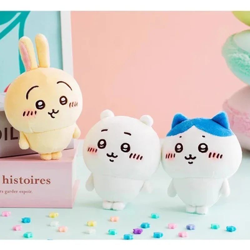 Small Eight Usai Plush Keychain Kawaii Anime Character Doll Soft Stuffed Animal For Bag Backpack Decoration Gift