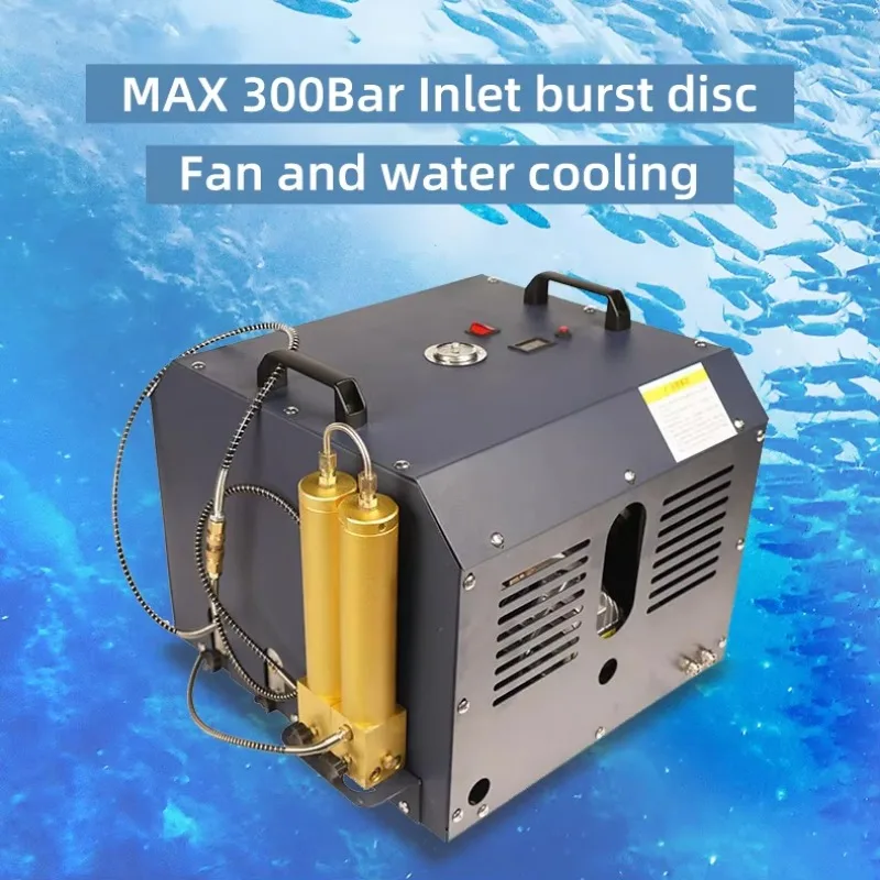 Wholesale Water Fan Cooling High Pressure 110V/220V 35L/Min   Game Outdoor Sports Scuba Diving Air Compressor