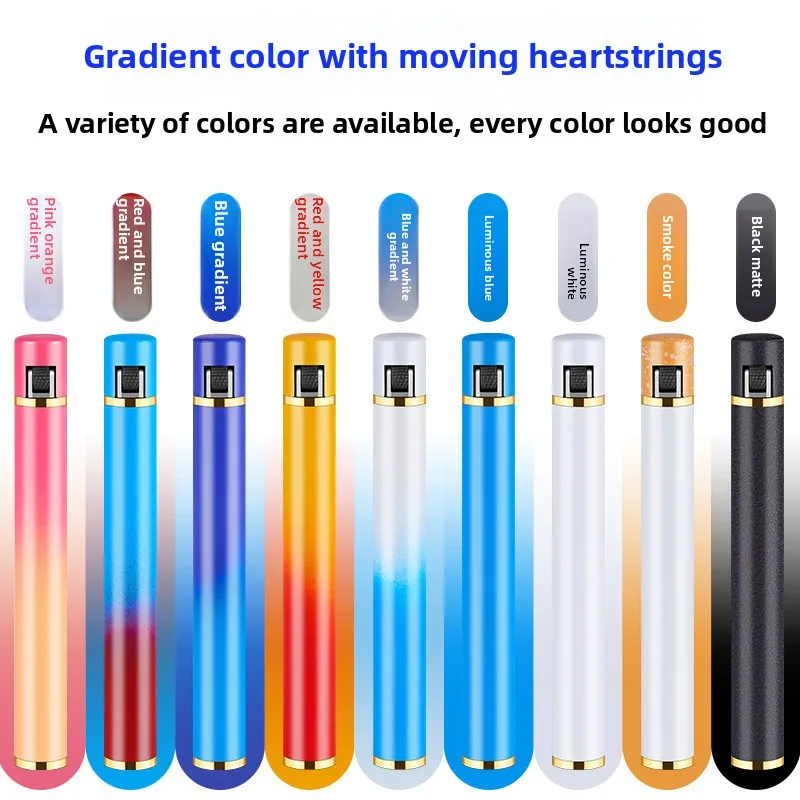Mini Soft Flame Lighter Cigarette Style Grinding Wheel Flint Torch Gas Lighters Pocket Lighter Cigarette Accessories Gadget Gift - Image 4