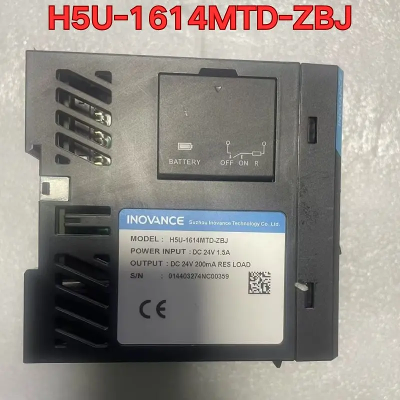O teste da função do controlador PLC H5U-1614MTD-ZBJ de segunda mão é normal